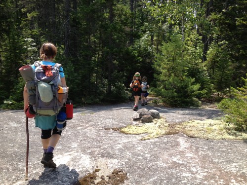 Descending to the South Ledges