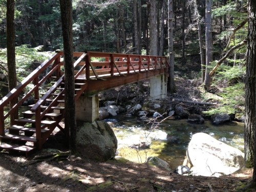 Bridge crossing the Swift River