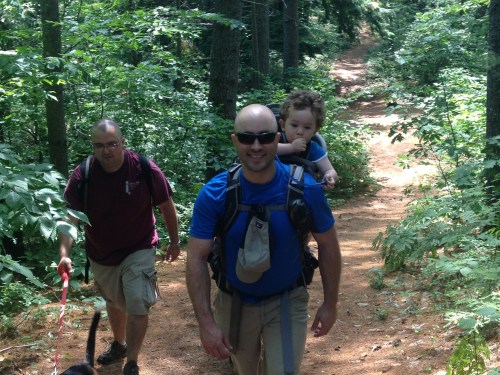 About halfway around the loop