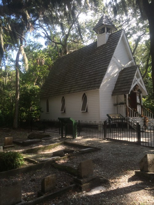 Mary's Chapel, originally built in the 1870's, and more recently restored.
